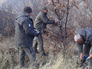 Elazığ’da Fotokapanların Bakımları Yapıldı