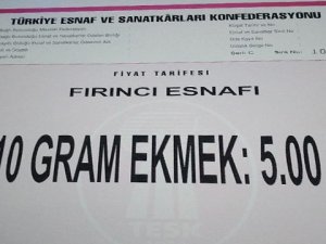 Sinop’ta Ekmek 5 Tl Oldu