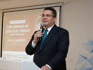 Prof. Dr. Ruhi Ersoy, Yahyalı’da Konferans Verdi