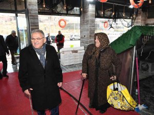 Başkan Büyükkılıç’tan Mithatpaşa Ve Yeşil Mahallede Esnaf Ziyareti