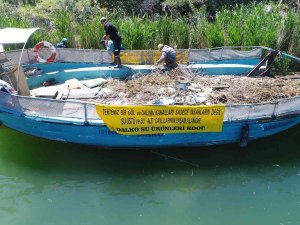 Atıklar, Köyceğiz Gölü İle Dalyan Kanallarında Tehlike Oluşturuyor