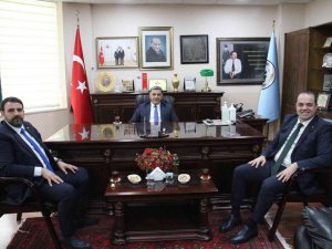 Bi̇ntso Başkanı Çintay, Dtb Heyeti İle Bir Araya Geldi
