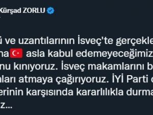 İ̇yi̇ Parti’den, İ̇sveç’teki Pkk/ypg Provokasyonlarına Kınama