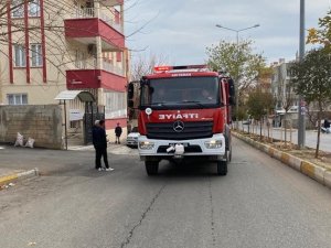 Odunlukta Çıkan Yangın Korkuttu