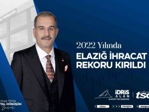 Başkan Alan, "Elazığ, Cumhuriyetimizin 100. Yılında, 2022 Yılında Kırdığı İhracat Rekorunu Geliştirecektir"