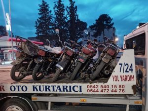 Şanlıurfa’da Motosiklet Sürücülerine Ceza Yağdı