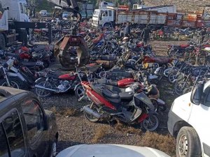 Trafikten Men Edilen Motosikletler Silah Endüstrisinde Kullanılacak