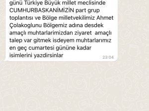 Muhtarların Otobüslerle Ankara’ya Taşınmasına Tepki