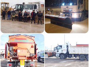 Başkan Arif Teke, ”Kar Ve Buz İle Mücadele Ekiplerimiz Göreve Hazır”