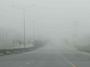 Aydın-muğla Karayolunda Sis Etkili Oldu