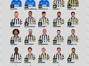 Fenerbahçe’nin Gaziantep Fk Maçı Kamp Kadrosu Açıklandı