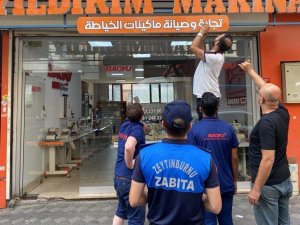 Zabıtadan Türkçe Tabela Uygulaması