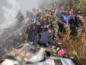 Nepal’de 72 Kişiyi Taşıyan Yolcu Uçağı Düştü