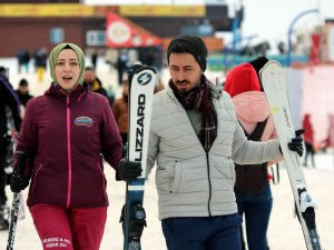 Erciyes’e Turist Akını