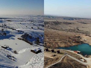 Son Yılların En Kurak Kışı: İ̇ki Fotoğraf Arasındaki Fark Kuraklığı Gözler Önüne Serdi