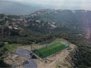 Çine’de 3 Mahalle Yeni Halı Sahaya Kavuştu