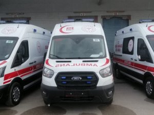 Düzce’de Ambulans Sayısı 45’e Yükseldi