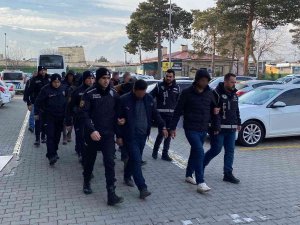 ‘Joker’ Operasyonu Şüphelileri Adliyeye Sevk Edildi