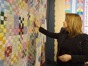 Kırkyama İle Yapılan 40 Eser Düzenlenen Sergide Görücüye Çıktı