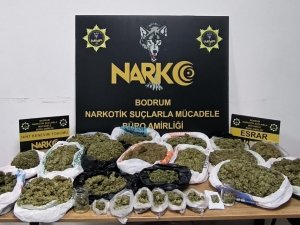 Bodrum’da 3 Kilo Esrar Ele Geçirildi