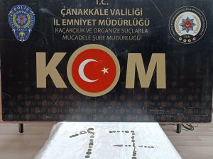 Çanakkale’de Tarihi Eser Operasyonu