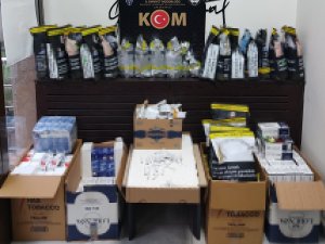 Çanakkale’de Kaçak Sigara Operasyonu