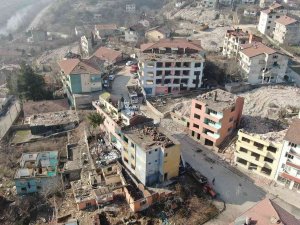 Karabük Üçüncü Etap Kentsel Dönüşüm Projesi İçin Yıkımlar Sürüyor