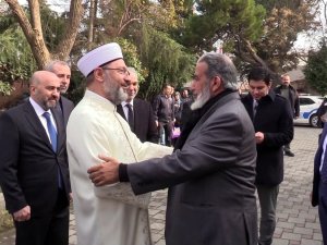 Diyanet İ̇şleri Başkanı Erbaş, Katar Vakıflar Ve İ̇slami İ̇şler Bakanı Al Ghanim İle Bir Araya Geldi
