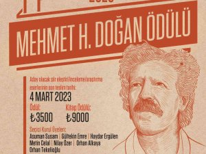 Mehmet H. Doğan Ödülü’ne Başvurular Başladı