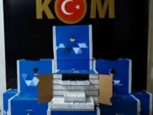 Gaziantep’te 130 Bin Adet Kaçak Makaron Ele Geçirildi