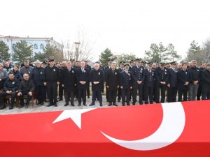Vefat Eden Polis Memuru İçin Tören Düzenlendi