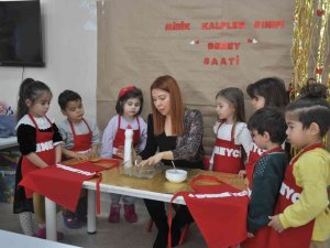 Kreşte Çocuklar Bilimle Tanışıyor