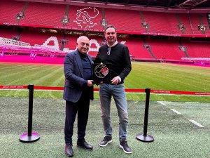 Tff Başkanı Büyükekşi Ve Beraberindeki Heyet, Ajax Tesislerini Ziyaret Etti