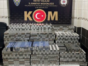 Hatay’da 4 Bin 800 Paket Kaçak Sigara Ele Geçirildi