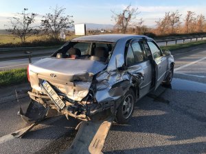 Sakarya’da D-100 Karayolunda Kaza