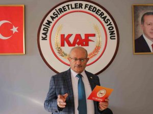 Kaf Başkanı Aslan’dan Teşekkür Mesajı