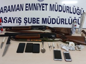 Karaman’da Değişik Suçlardan Aranan 2 Kişi Yakalandı