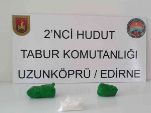 Msb: “Edirne Hudut Hattında Bin 36 Gram Uyuşturucu Ele Geçirildi”