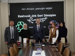 İ̇negöl’de Elektronik Atık Kampanyasında Ödüller Verildi