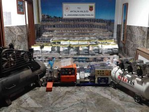 Antalya’da Kaçak Sigara Operasyonu