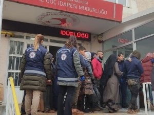 Kilis’te 10 Düzensiz Göçmen Daha Yakalandı