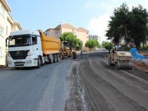 Kdz. Ereğli Belediyesi Mahalle Yollarını Asfaltlıyor