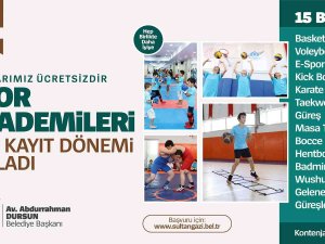 Spor Akademisi Kayıtları Başladı