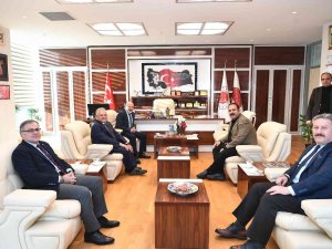 Büyükkılıç Ve İlçe Belediye Başkanlarından Yargı Mensuplarına Ziyaret