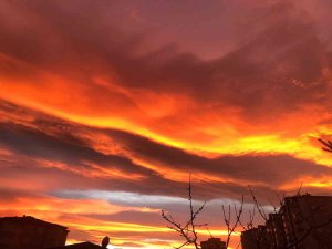 Bilecik’te Muhteşem Doğa Olayı