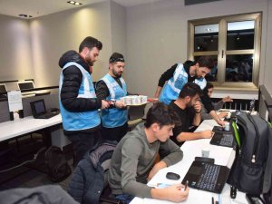 Yıldırım’da Ders Çalışmaya Salep Molası