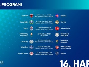 Efeler Ligi’nde Haftanın Programı Belli Oldu