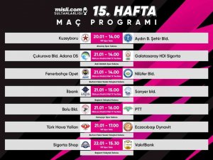 Sultanlar Ligi’nde 15. Hafta Heyecanı Başlıyor