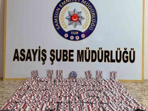 Polisten Kaçan Araçtan 5 Bin 544 Adet Hap Ele Geçirildi