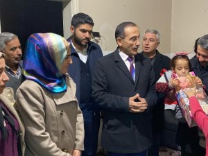 Ak Parti Heyetinden Kaçırılan Kızın Ailesine Ziyaret